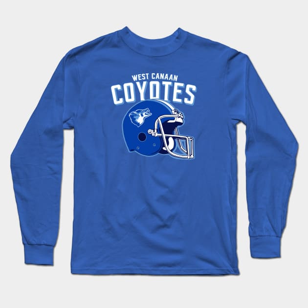 West Canaan Coyotes varsity blues Long Sleeve T-Shirt by FLMan